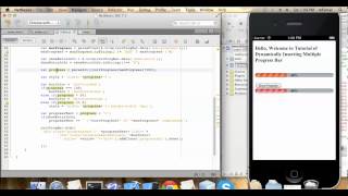 Inserting Multiple Progress Bar Using JavaScript