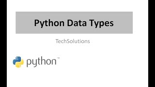 Python Data Types | learn python | for beginners