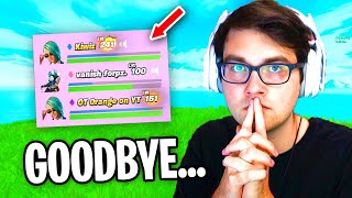 I Played My LAST SCRIM With My TRIO in Fortnite... (goodbye)