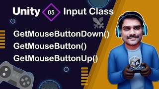 GetMouseButtonDown(), GetMouseButton() & GetMouseButtonUp() - Unity Scripting API Input Tutorial 05