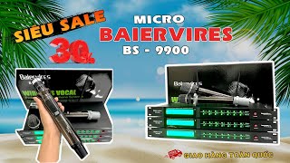 [Siêu hot] Micro baier BS 9900 | Công nghệ hiện đại | Chất âm cực đỉnh | LH: 0812.99.3333