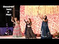Engagement Dance performance by Bride Maasi's&Sisters❤️|Easy choreography|Dhamakedar Performance|90s