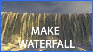 Create Waterfall in Houdini Tutorial