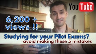 Studying for DGCA / FAA Pilot Exams? Avoid making these 5 mistakes - by Capt. Samarth Singh