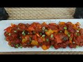 Sizzling Chicken Manchurian by Subi Kitchen|Restaurant style Chinese Schezwan Chicken Manchurian|