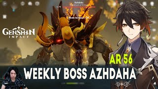 Perdana Masuk Langsung HOKI donk - AR 56 Weekly Boss Azhdaha Gameplay