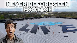 WORLD EXCLUSIVE! The Never Before Seen Signage on the roof of the Co-op Live Are
