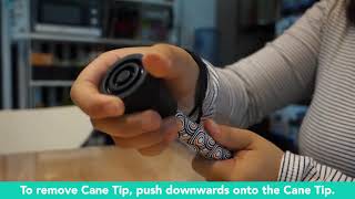 How to change Single Cane Tip to Quad Cane Tip