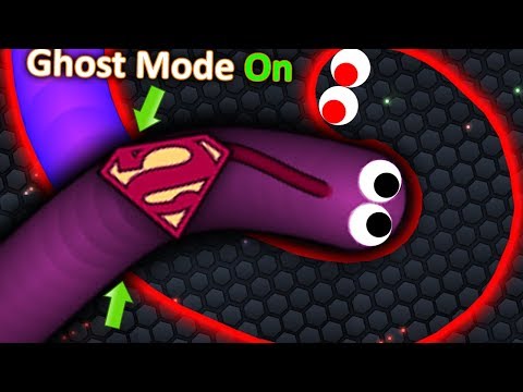 Slither.io – ¡1 SERPIENTE HACKER FANTASMA vs SERPIENTES SLITHERIO! JUEGO ÉPICO DE SLITHERIO TROLLING