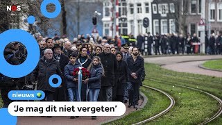 Grote herdenking voor de slachtoffers van de Holocaust