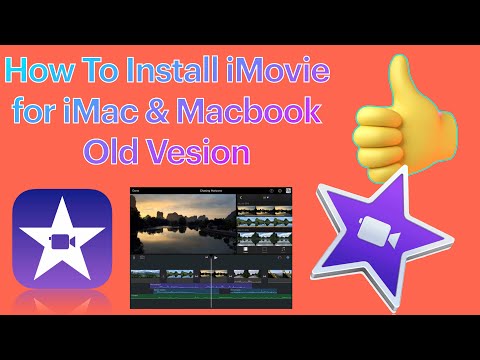 How to Install iMovie for iMac and Macbook Old Version Simple Easy to install…!