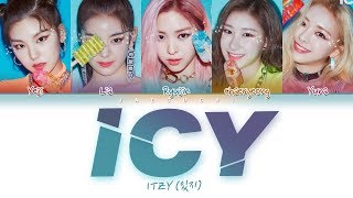 ITZY (있지) "ICY" (Color Coded Lyrics Eng/Rom/Han/가사)
