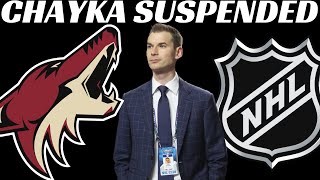 NHL Suspends Former Coyotes GM John Chayka until 2022