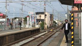 阪神8000系タイプⅢ(8219F)直通特急阪神大阪梅田行き　中八木駅通過