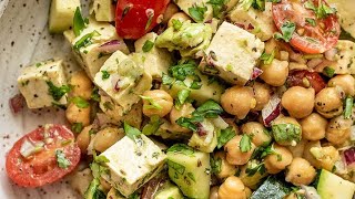 Belly fat Burning salads |Weight Loss Salad Recipe |  Healthy Diet Plan | Greek salad