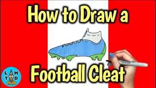 How to Draw Football Cleats (Shoes)