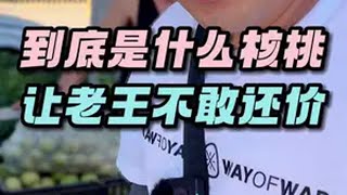 到底是什么核桃让老王不敢还价潘家园核桃王 文玩核桃青皮 潘家园核桃王开青皮 万物皆可盘 麻核桃