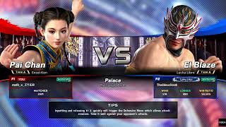 Virtua Fighter 5 Ultimate Showdown - Pai vs El Blaze - Ranked matches