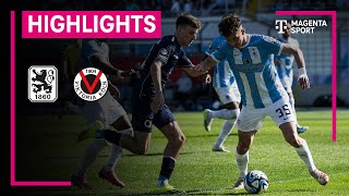 TSV 1860 München - FC Viktoria Köln | Highlights 3. Liga | MAGENTA SPORT