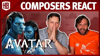 Avatar: The Way of Water Official Teaser Trailer REACTION | Composers React