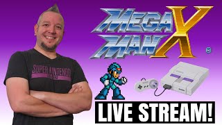 Trying Mega Man X on the SNES for the first time! Blind playthrough on Real Hardware!