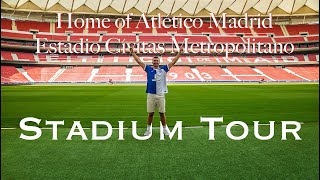 BTS tour of Atlético Madrid Stadium - Cívitas Metropolitano