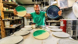 How to throw PLATES out of clay!