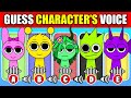 🔊 Guess The Incredibox Sprunki Characters by their VOICE!? | Simon, Pinki, Fun Bot, Garnold, Oren