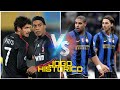 IBRAHIMOVIC e ADRIANO vs RONALDINHO e PATO | Inter vs Milan derby