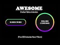 Pure CSS Animated Gradient Button using HTML and CSS