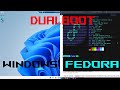 DUAL BOOT WINDOWS 10 / 11 DENGAN FEDORA 37 CINNAMON DE | LINUX TUTORIAL