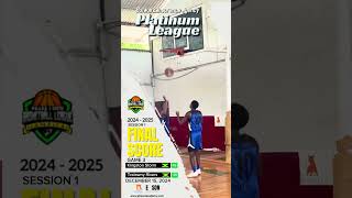 Game 3 Bulwark Insurance Agency Platinum League Kingston Storm victory over Trelawny Rivers, 45-40