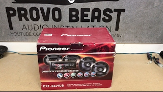 Pioneer Speaker Bundle Unboxing DXT-2369UB