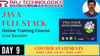 Day 9 | Java Full Stack Online Training Course Live | 23rd April 2024