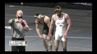 174lbs Andrew McNally (Kent State) maj dec Paul Pierce (George Mason)