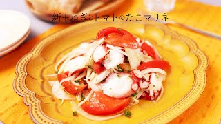 新玉ねぎとトマトのたこマリネ【きちんとキッチンbydaiei】