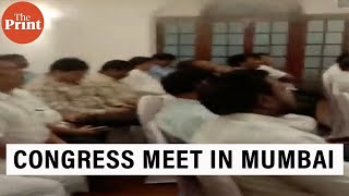 Maharashtra political crisis: Congress meet at party leader Balasaheb Thorat's residence