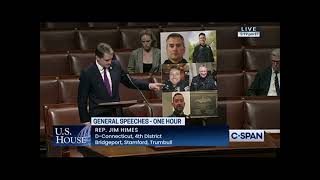 Rep. Himes honors Officers who died as a result of Jan, 6th after Trump pardons insurrectionists