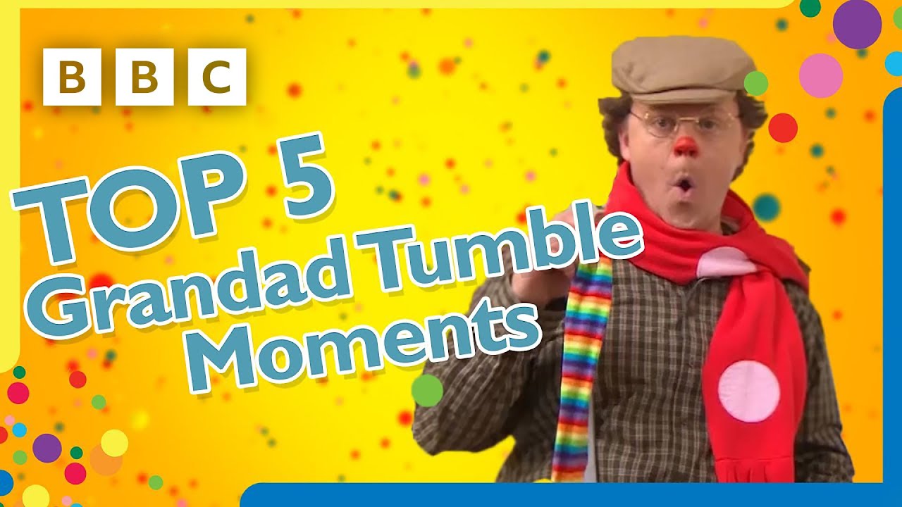 Mr Tumble's Top 5 Grandad Tumble Moments | +15 Minutes | Mr Tumble And ...