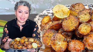 Garlic and Lemon Potatoes 🥔🍋 | Easy and Delicious Recipe