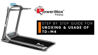 UrbanTrek™ TD-M4 Treadmill Unboxing | Best Treadmill For Home Use | 2020  | New