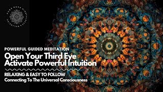 Guided Meditation: Open Your Third Eye & Activate Your Intuition 🌟