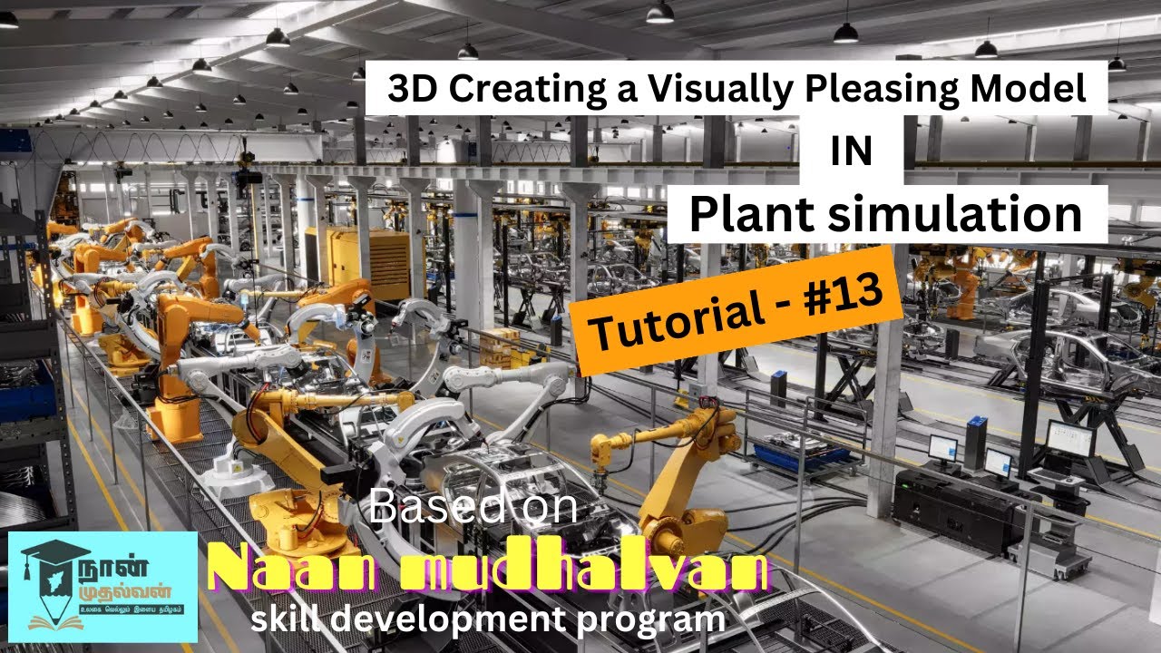 3d Creating A Visually Pleasing Model Tecnomatix Plant Simulation
