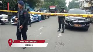 Lelaki letupkan diri di luar balai polis di Bandung