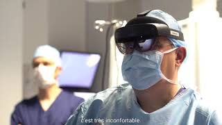 Dr Tim Tollens opère avec HoloLens à l'hôpital Imelda - Proximus ThinkThings