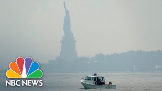 NYC Experiencing Haze, Poor Air Quality From Western Wildfires