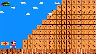 Can Mario Collect 999 item Blocks in New Super Mario Bros Wii?