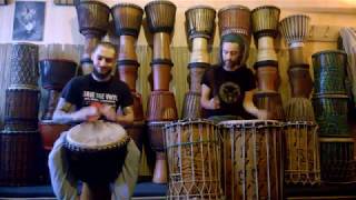 Djembe from Mali. Tansole.