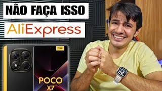 LANÇAMENTO DO POCO X7 NO ALIEXPRESS | PORQUE SEMPRE FAZEM ISSO?