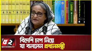 বিদেশি চাপ ও নির্বাচন অংশগ্রহণমূলক প্রশ্নে যা বললেন প্রধানমন্ত্রী | PM Sheikh Hasina | Election